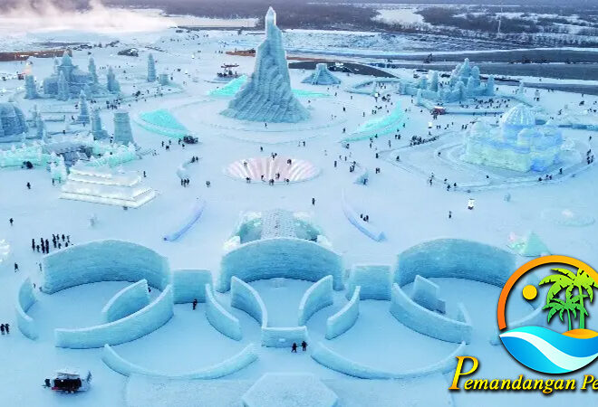 Harbin Ice Festival Keajaiban Musim Dingin China